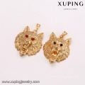 32522 xuping moda ouro 18k liga de cobre animal leão mulheres pingente